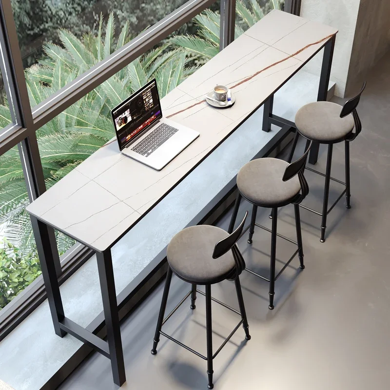 Commercial Kitchen Tile - Meja Bar Balkon Nordik, Meja Bar