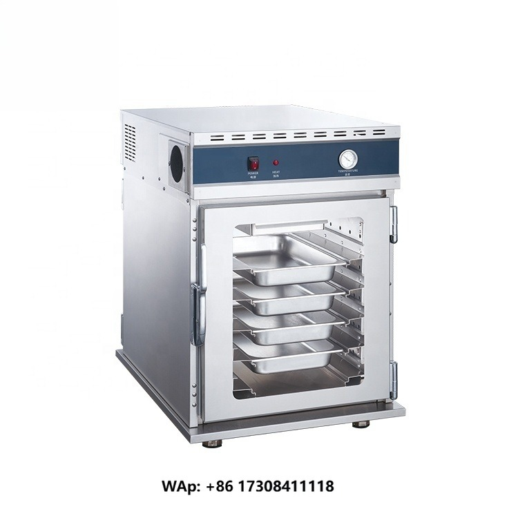 Commercial Kitchen Warmer - Kabinet Pemanas Makanan Listrik dengan Roda