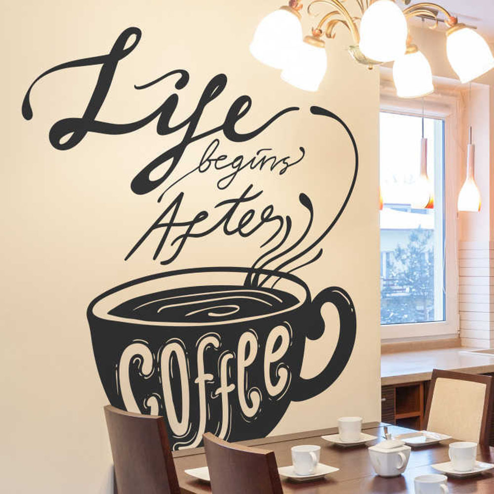 Commercial Kitchen Tiles - Hidup Dimulai Setelah Cangkir Kopi Jendela