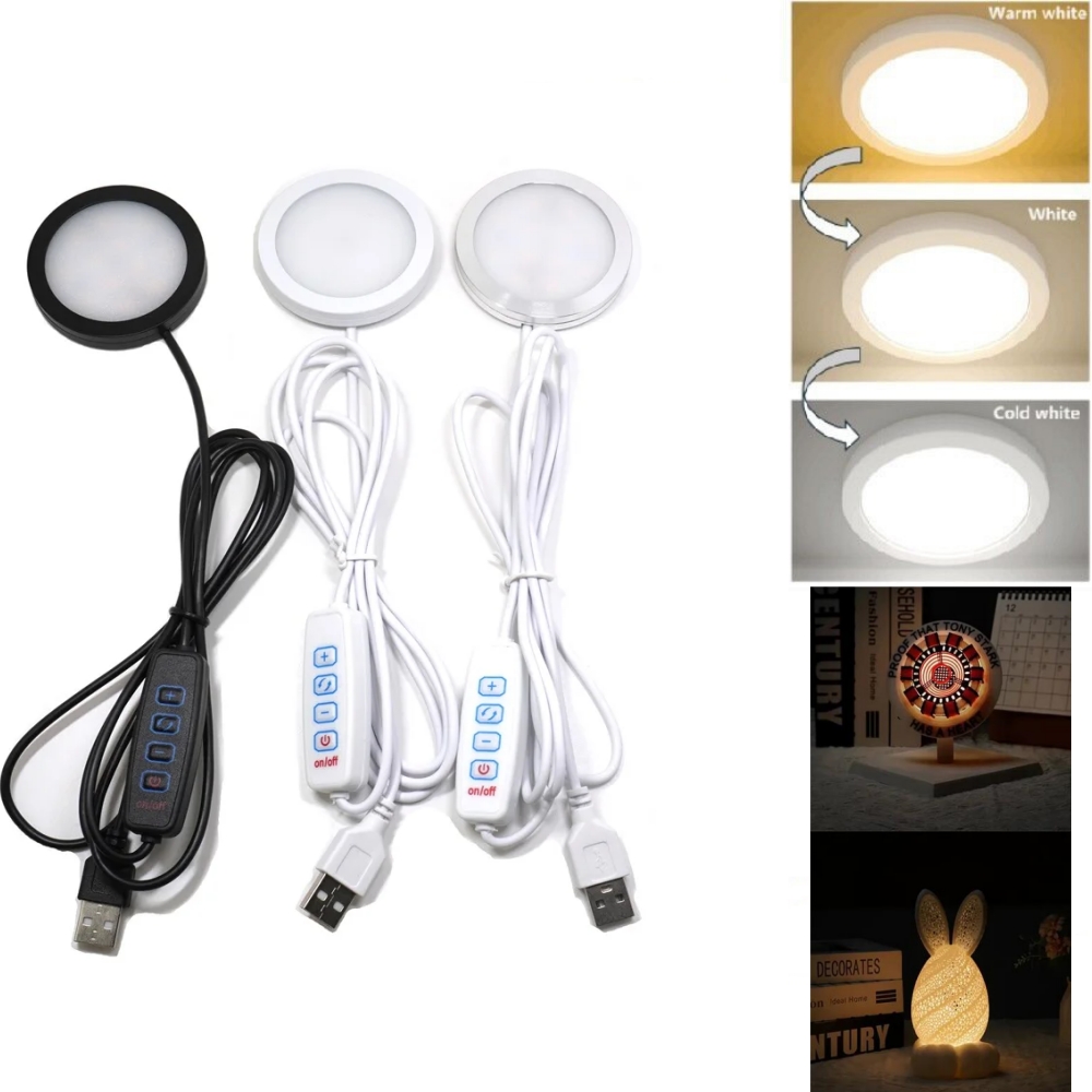 Commercial Kitchen Lighting - Lampu Puck USB Dapat Disesuaikan 3