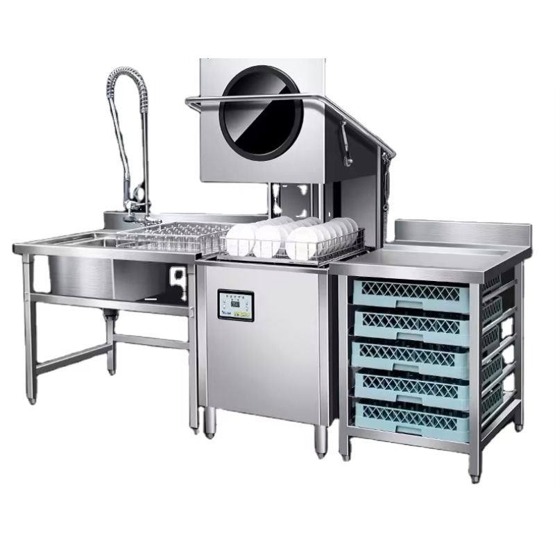 Commercial Kitchen Kitchen - Mesin Pencuci Piring Komersial Elektrik Tipe