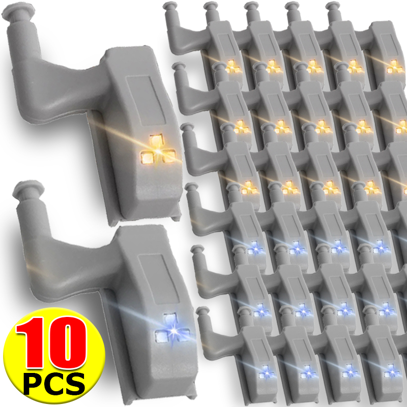 Commercial Kitchen Lighting - 1/10pcs Lampu LED Engsel Dalam Universal