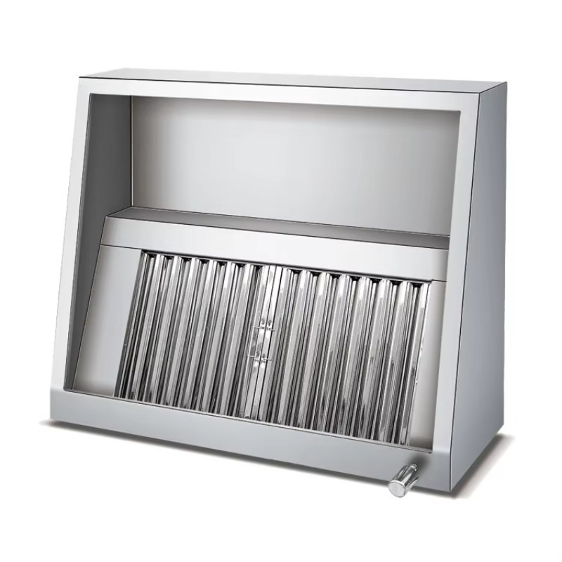 Commercial Kitchen Hoods - Hood Exhaust Dapur Stainless Steel Komersial