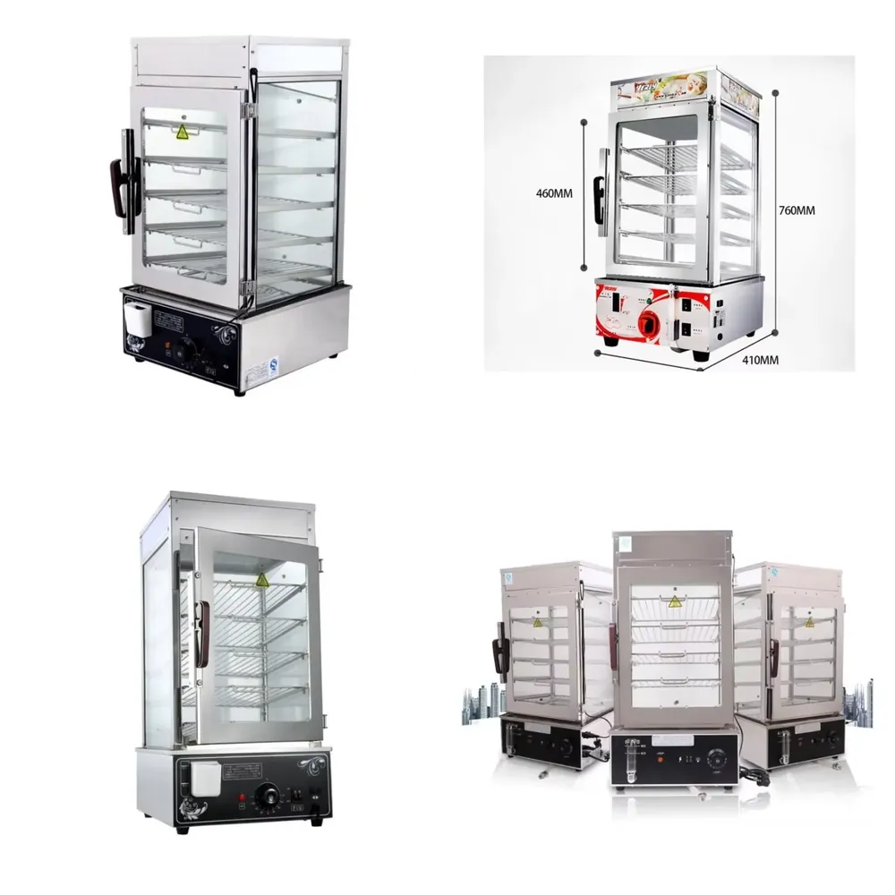 Commercial Steamer Cabinet - 2026 Terlaris! Kabinet Pengukus Roti Listrik
