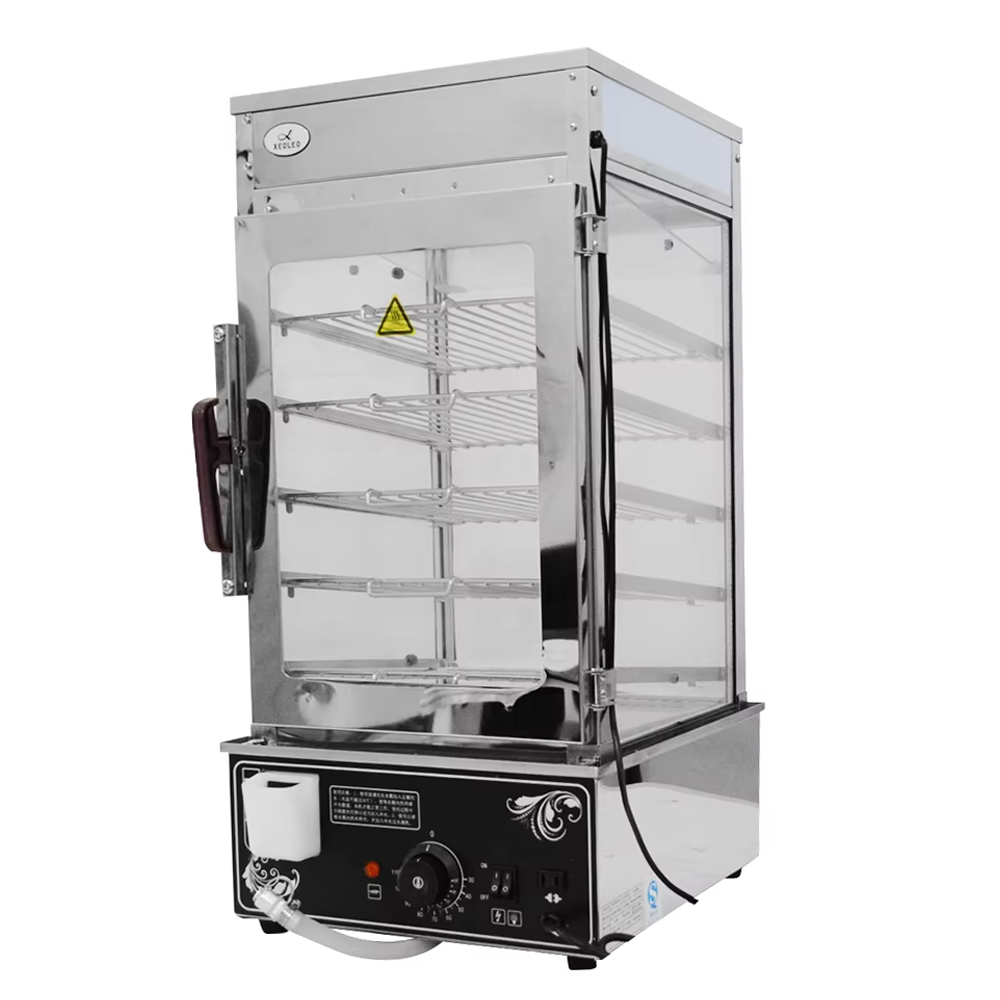 Commercial Steamer Cabinet - Lemari Pengukus XEOLEO Komersial 5-Lapisan, Pengukus