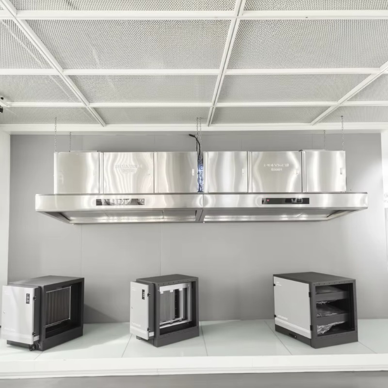 Commercial Kitchen Hoods - Penghisap Asap Dapur Komersial yang Dapat