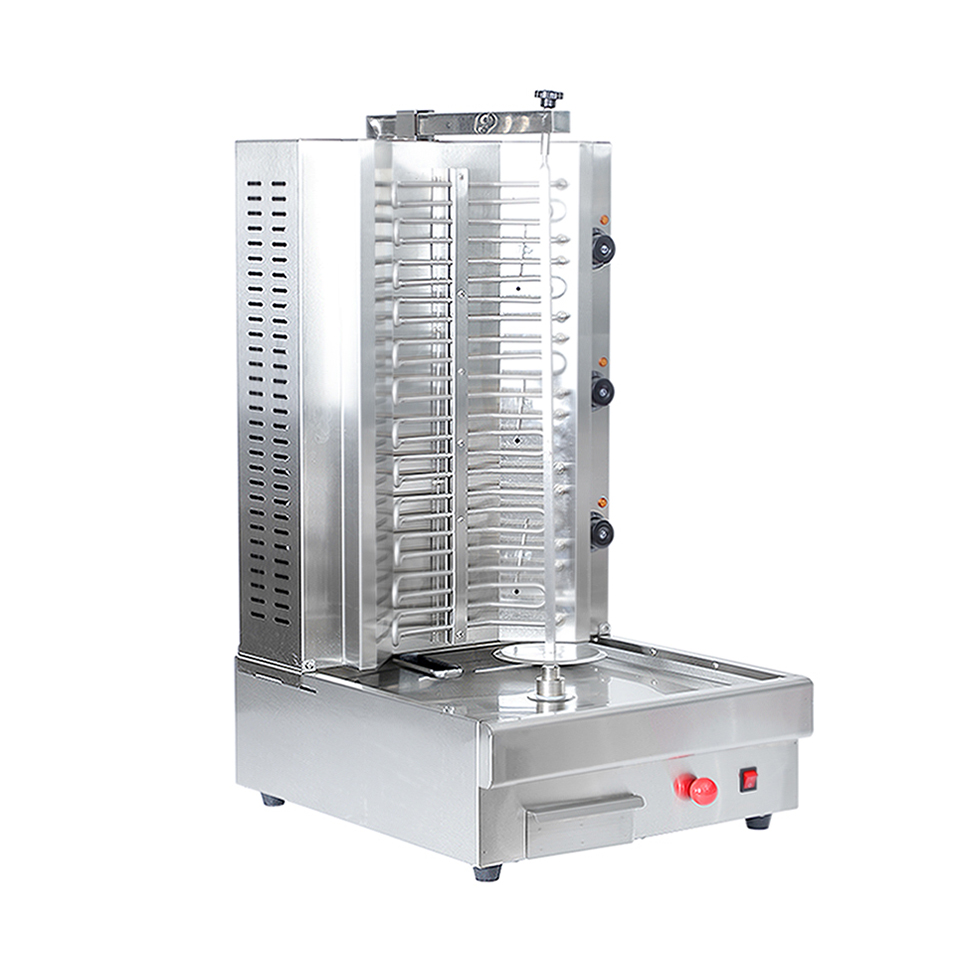 Kebab Shawarma Machine - Mesin Pemanggang Daging Vertikal Profesional 9.9KW