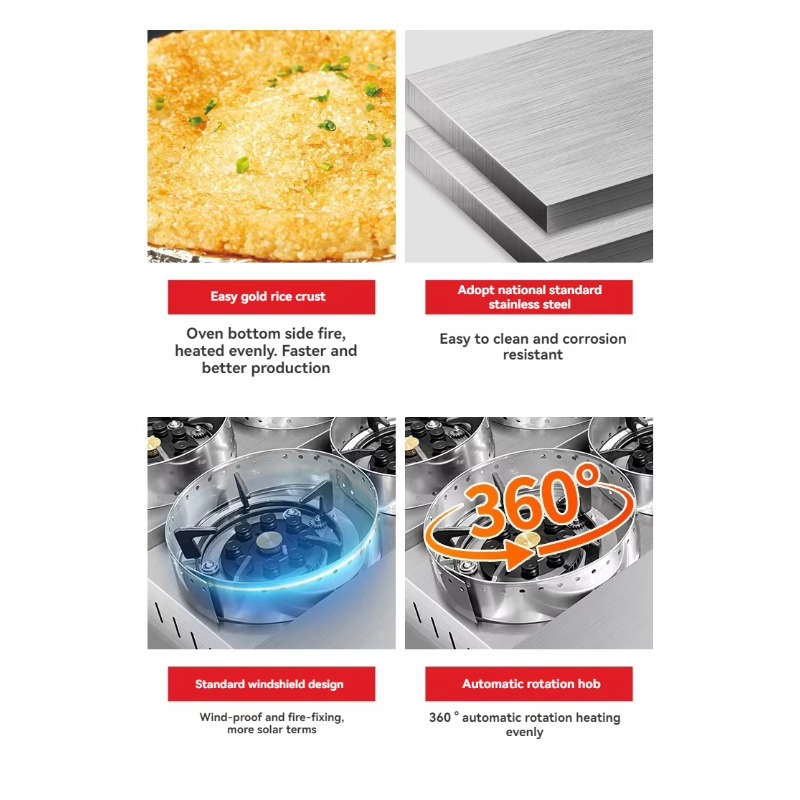 Commercial Kitchen Warmer - Peralatan Dapur Kantin Komersial 9-Lapisan Berkualitas