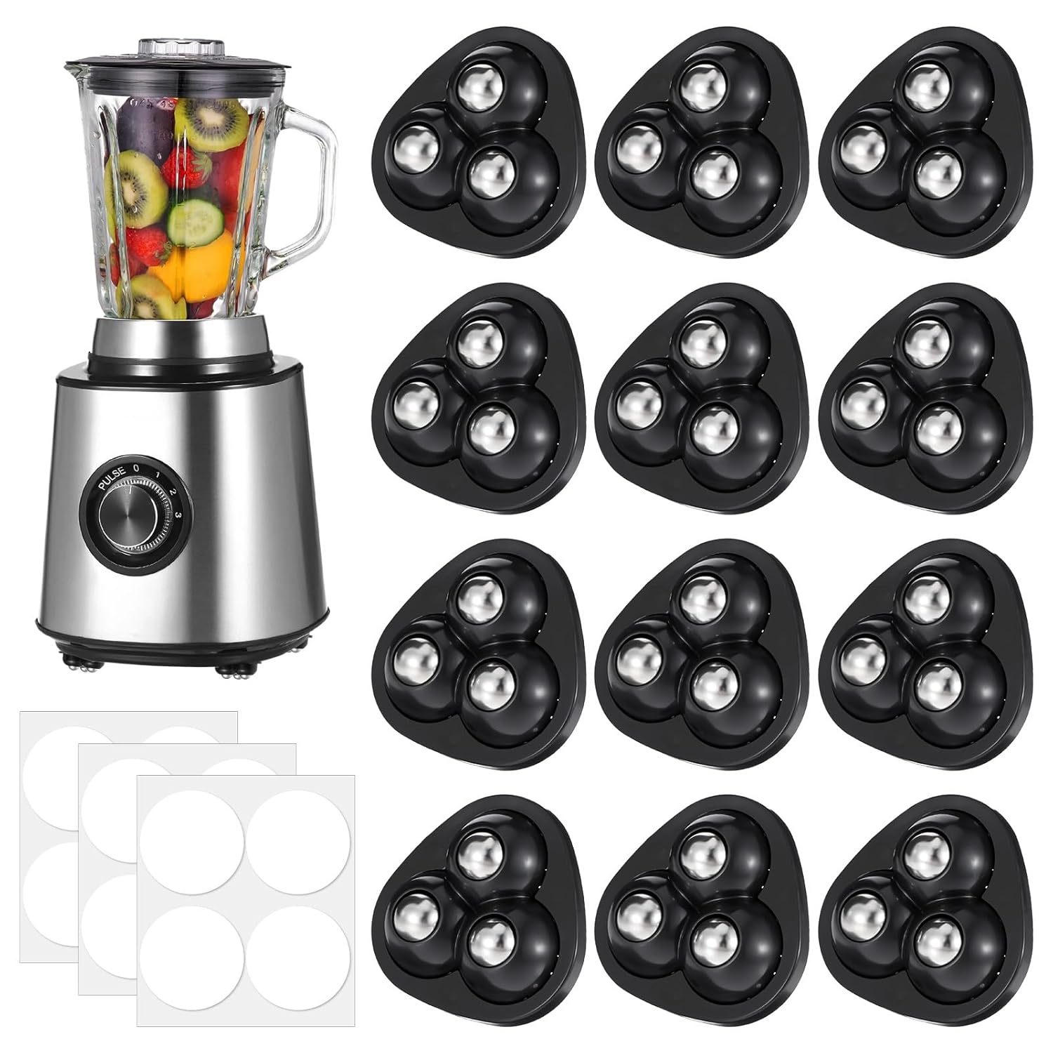 Commercial Kitchen Accessories - 360 ° Penggeser Peralatan Dapur Beroda,