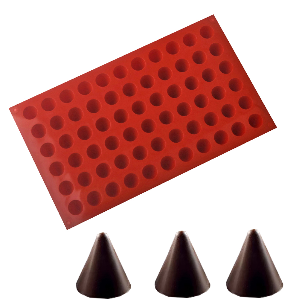 66-sel kerucut coklat cetakan  - Commercial Kitchen Equipment List ulasan dan harga