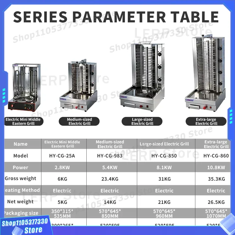Mesin Panggang Shawarma Vertik - Kebab Shawarma Machine ulasan dan harga