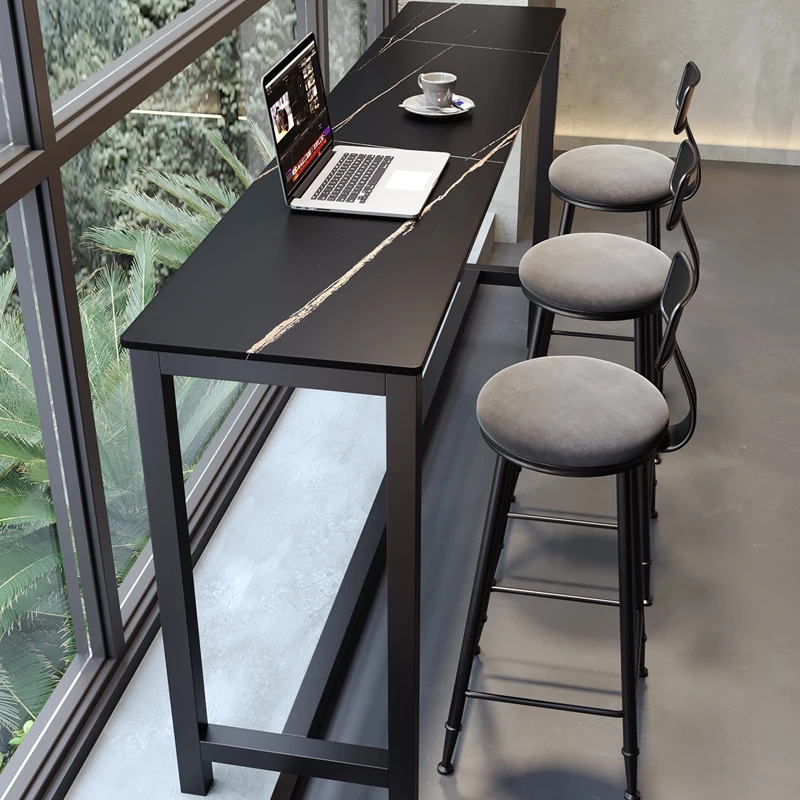 Meja Bar Balkon Nordik, Meja B - Commercial Kitchen Tile ulasan dan harga