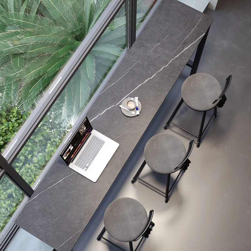 Meja Bar Balkon Nordik, Meja B - Commercial Kitchen Tile ulasan dan harga