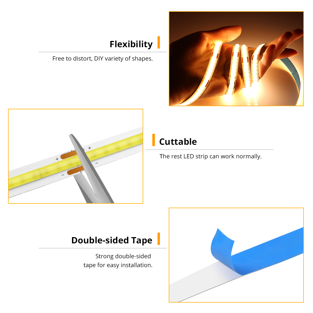 Strip COB lampu bawah kabinet  - Commercial Kitchen Lighting ulasan dan harga