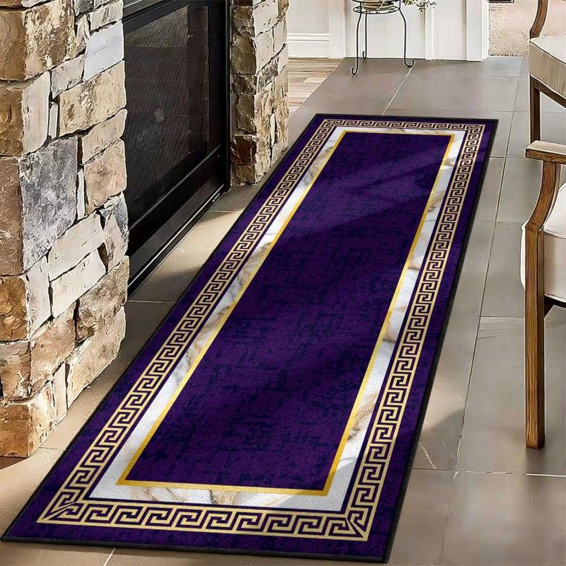 Karpet Seni Abstrak Biru Kunin - Commercial Kitchen Non Slip Flooring ulasan dan harga