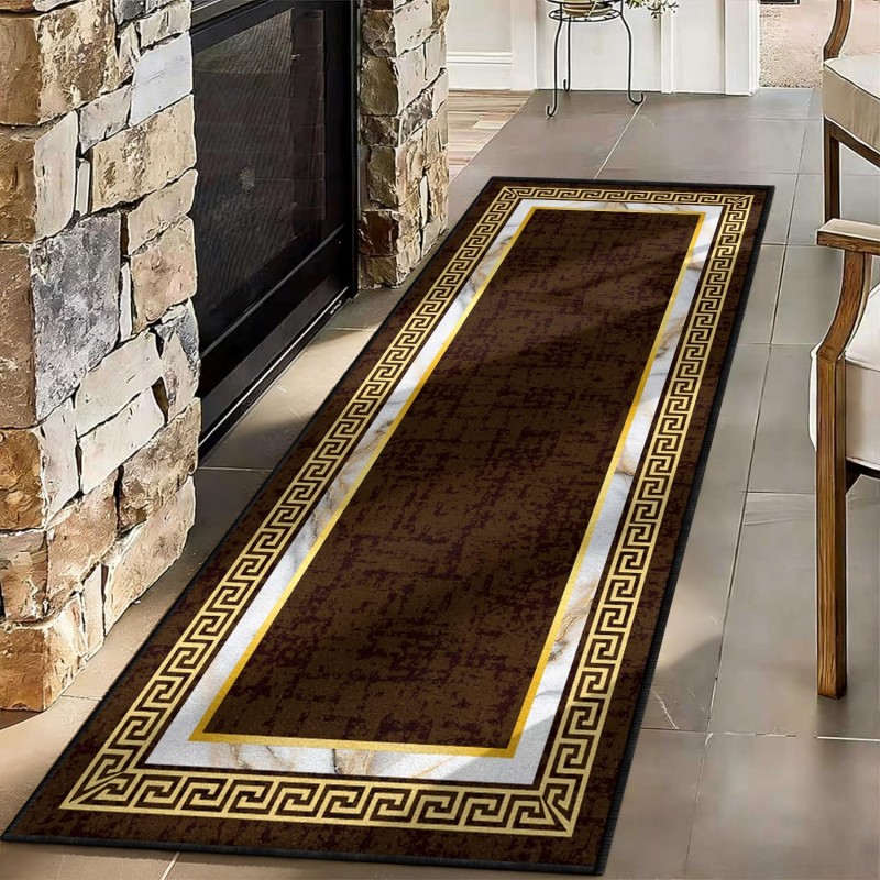 Karpet Seni Abstrak Biru Kunin - Commercial Kitchen Non Slip Flooring ulasan dan harga
