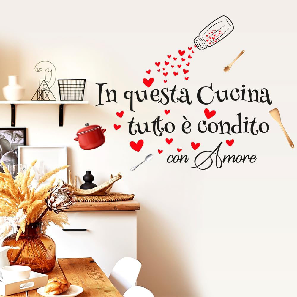 Stiker Dinding Bahasa Italia D - Commercial Kitchen Tiles ulasan dan harga