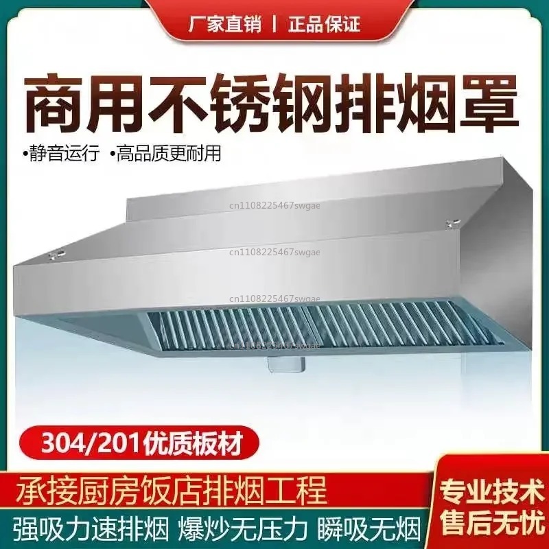 Penghisap Asap Dapur Baja Taha - Commercial Kitchen Hoods ulasan dan harga