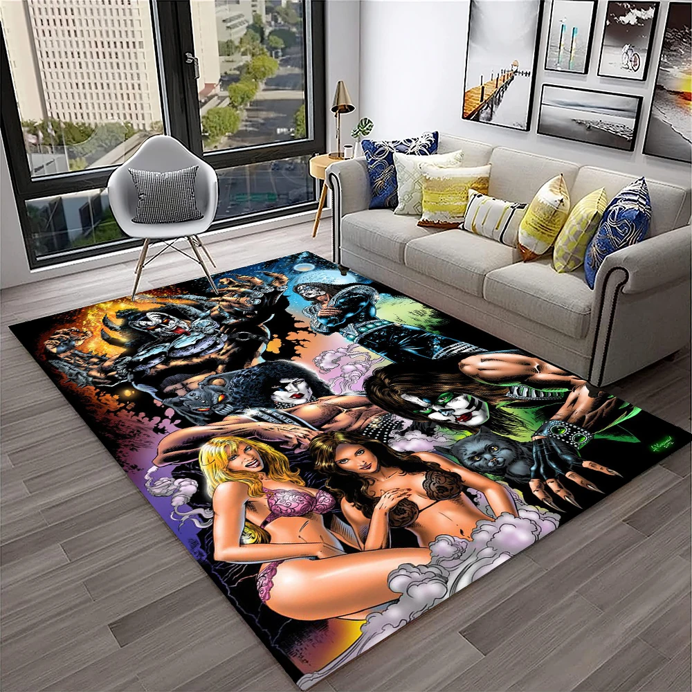 Karpet Karpet Band Rock KISS R - Commercial Kitchen Non Slip Flooring ulasan dan harga