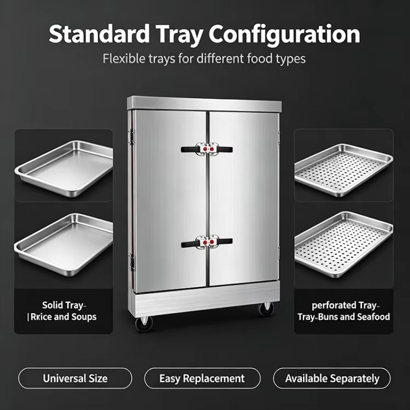 Kabinet Pengukus Makanan Komer - Commercial Steamer Cabinet ulasan dan harga