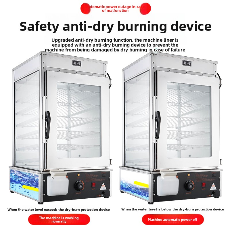 Mesin Pengukus Komersial 220V  - Commercial Steamer Cabinet ulasan dan harga