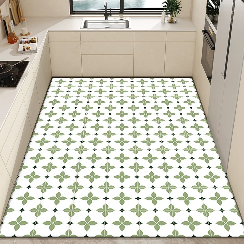 Karpet Dapur PVC Tahan Air Tah - Commercial Kitchen Tile ulasan dan harga