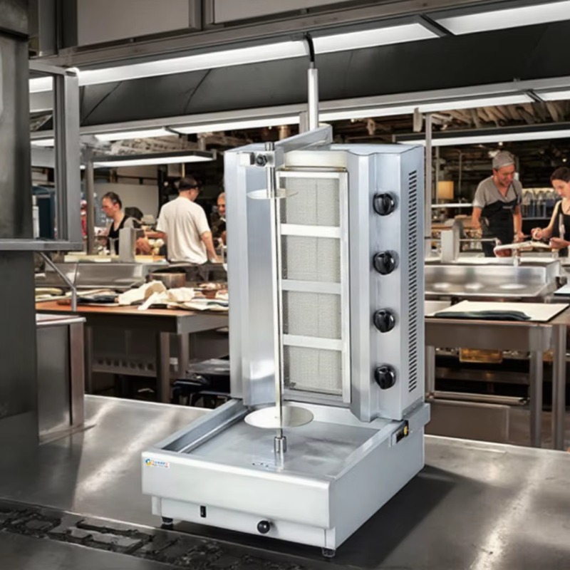 Mesin Shawarma 4 Tungku, Mesin - Kebab Shawarma Machine ulasan dan harga