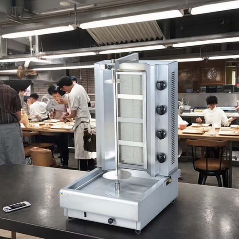 Mesin Shawarma 4 Tungku, Mesin - Kebab Shawarma Machine ulasan dan harga