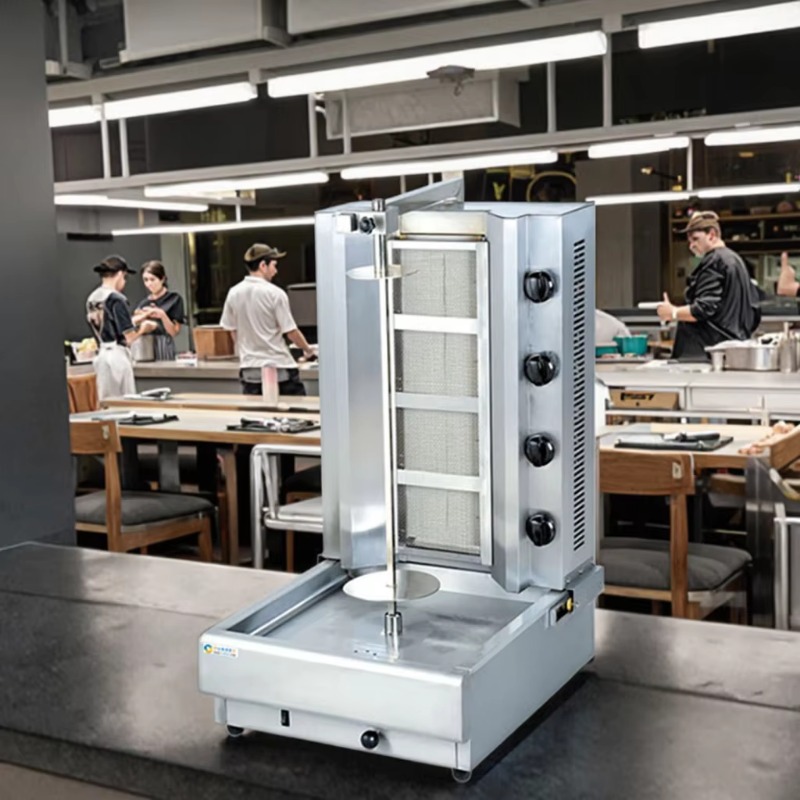 Mesin Shawarma 4 Tungku, Mesin - Kebab Shawarma Machine ulasan dan harga