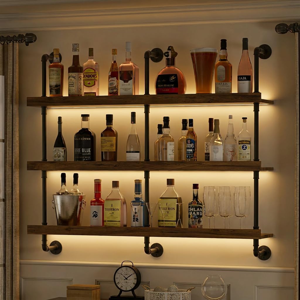 Rak Anggur Dinding dengan Lamp - Commercial Kitchen Lighting ulasan dan harga