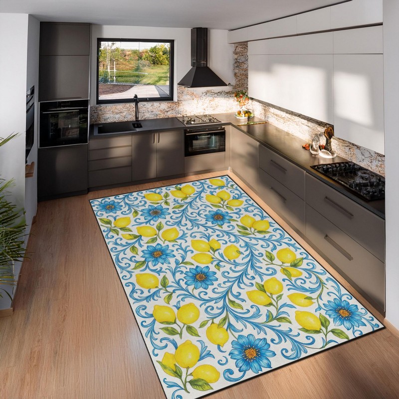 Karpet Dapur Motif Mosaik Medi - Commercial Kitchen Tile ulasan dan harga