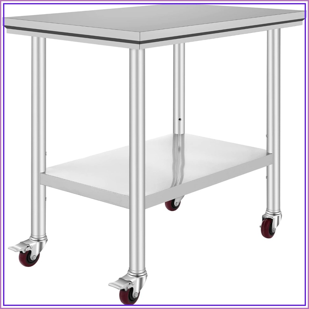 Meja Kerja Stainless Steel 36x - Commercial Kitchen Images ulasan dan harga