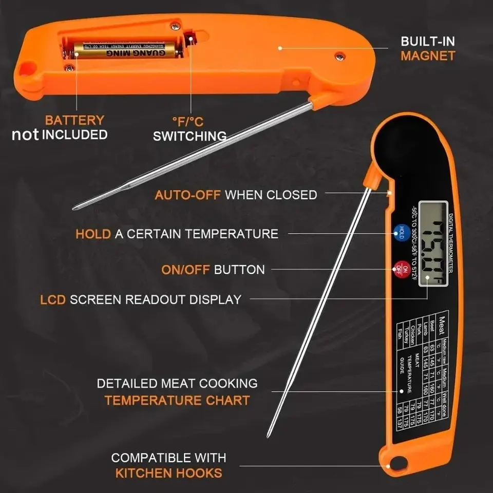 Termometer Daging Digital Taha - Commercial Kitchen Equipment List ulasan dan harga