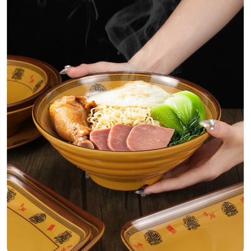 1 Buah Mangkuk Ramen Plastik U - Commercial Kitchen Accessories ulasan dan harga