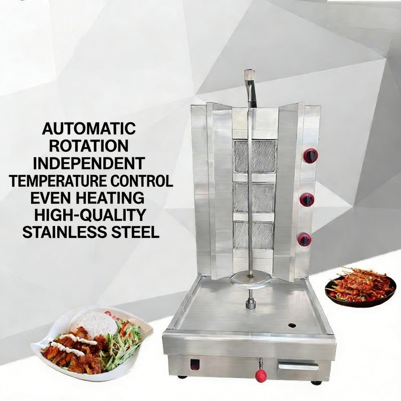 Mesin Pembakar Shawarma Profes - Kebab Shawarma Machine ulasan dan harga
