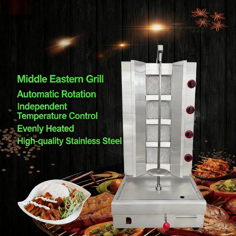 Mesin Pembakar Shawarma Profes - Kebab Shawarma Machine ulasan dan harga