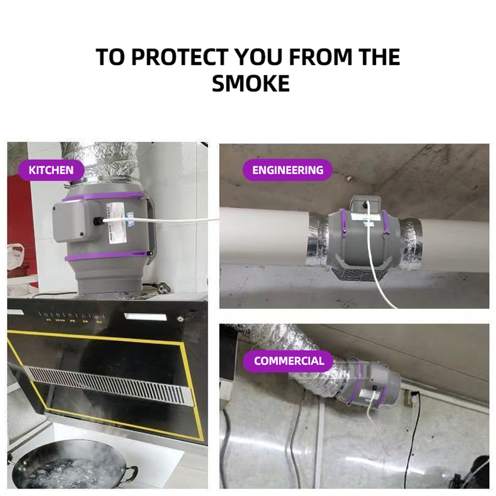 Kipas pembuangan uap dapur rum - Commercial Kitchen Hoods ulasan dan harga