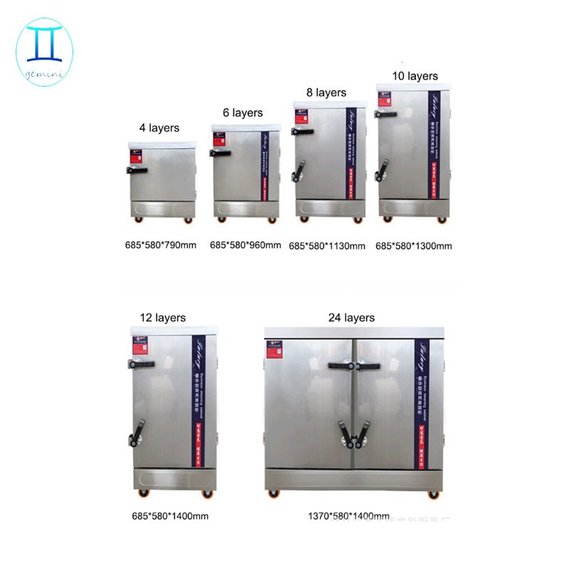 Pengukus Ayam Komersial Untuk  - Commercial Steamer Cabinet ulasan dan harga