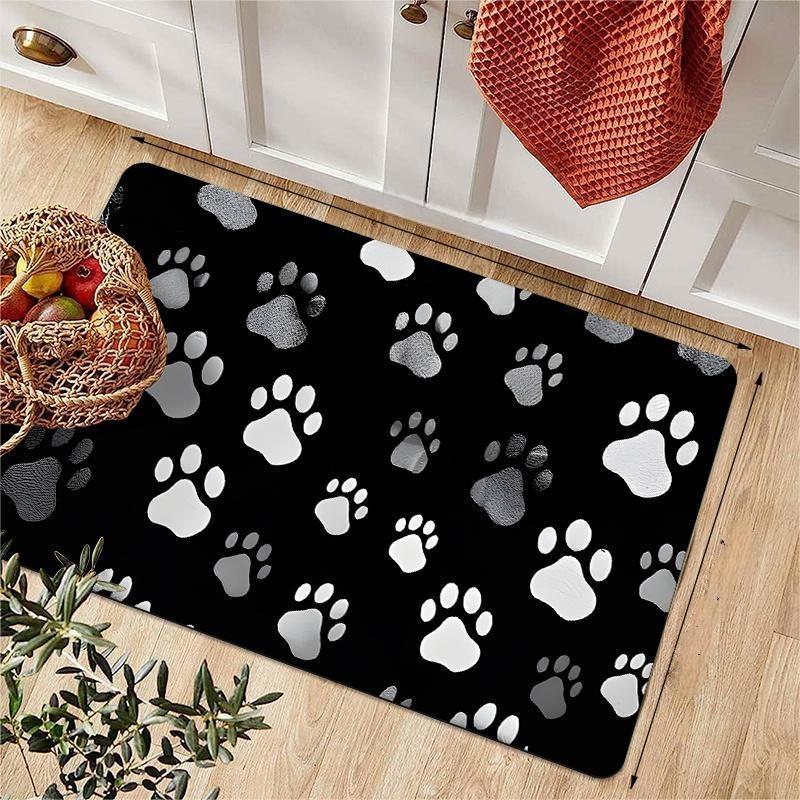 Karpet Motif Jejak Kaki Hewan, - Commercial Kitchen Non Slip Flooring ulasan dan harga