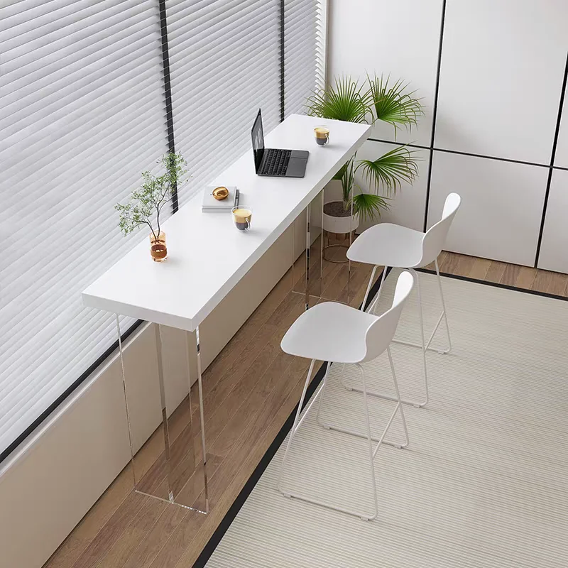 Meja Bar Mewah Nordik Kayu Sol - Commercial Kitchen Tile ulasan dan harga