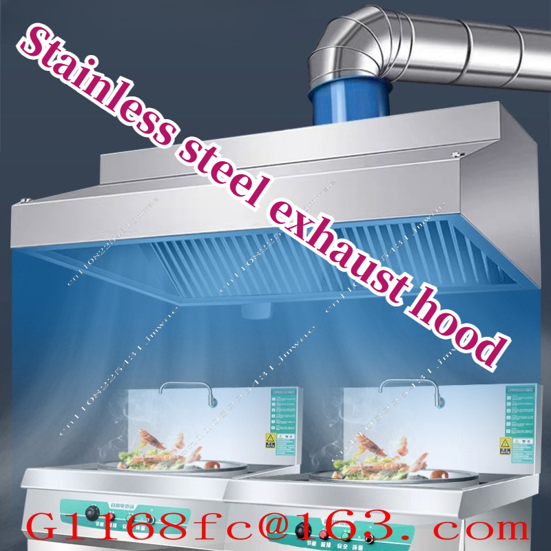 Penghisap Asap Stainless Steel - Commercial Kitchen Hoods ulasan dan harga