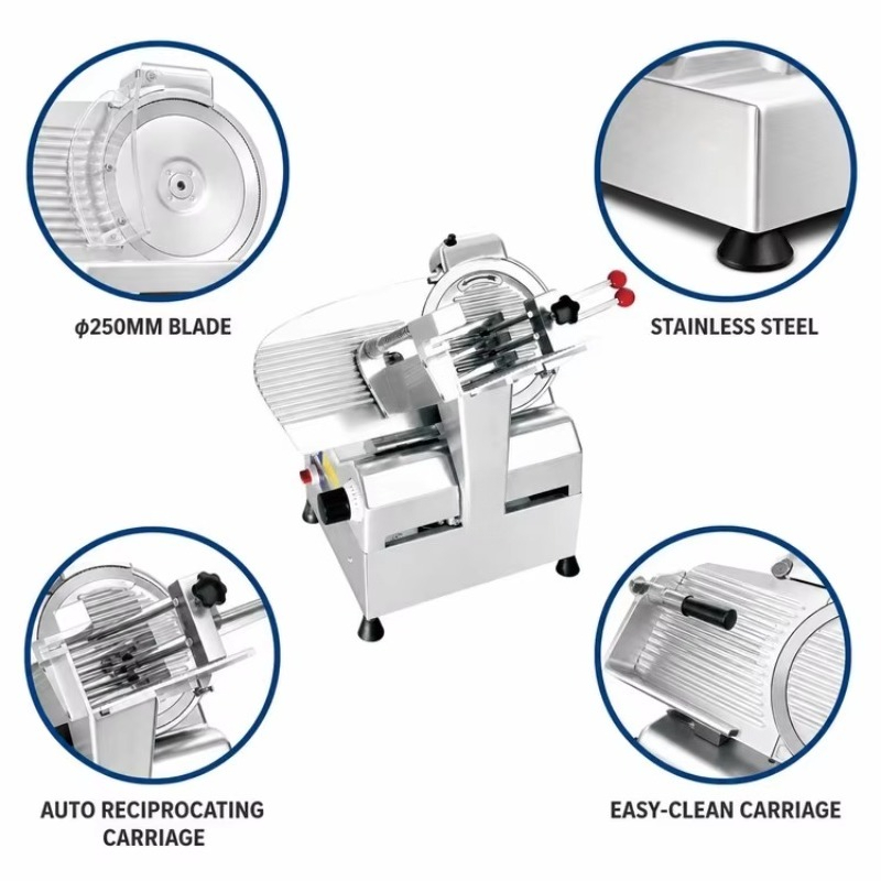Pemasok Mesin Pengolah Makanan - Meat Slicer Machine ulasan dan harga