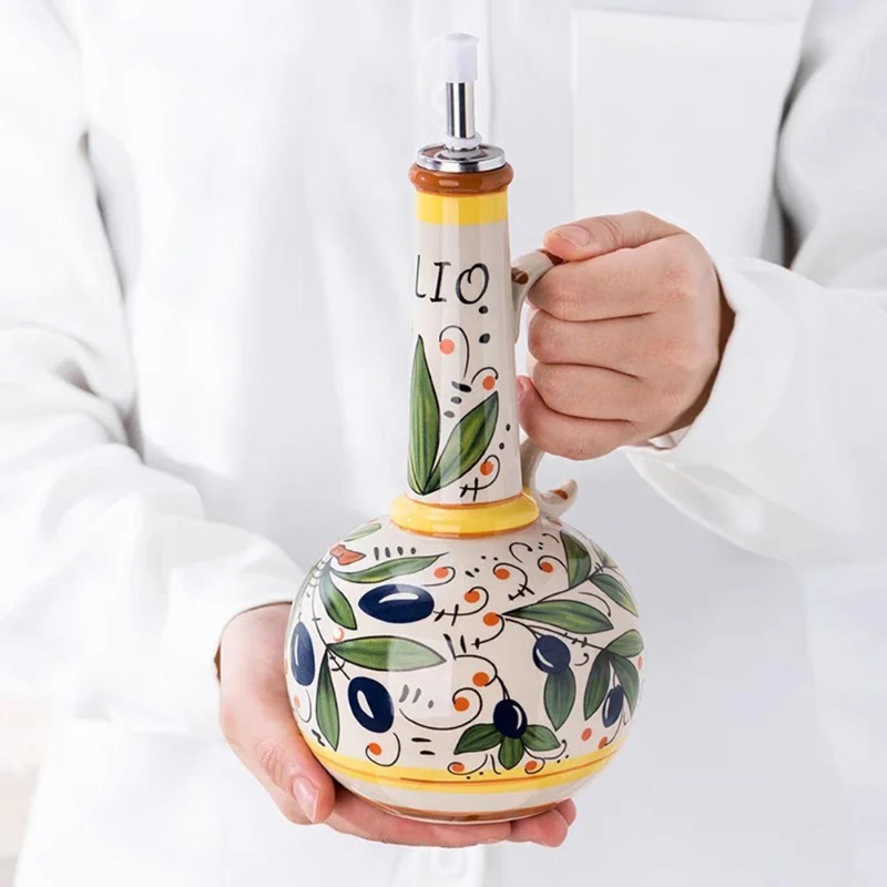 Botol Minyak Keramik Botol Kec - Commercial Kitchen Items ulasan dan harga