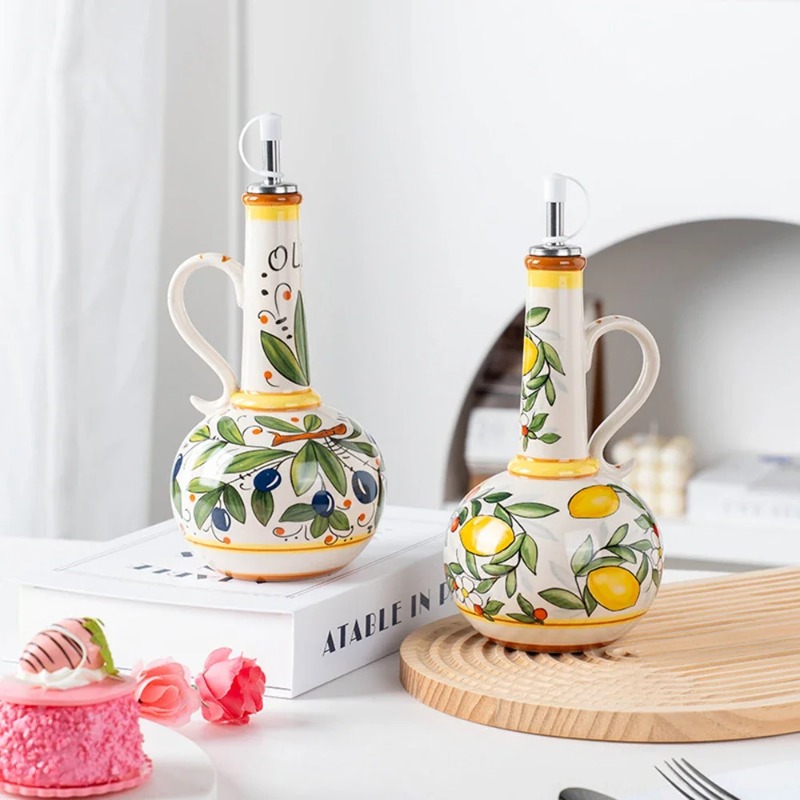Botol Minyak Keramik Botol Kec - Commercial Kitchen Items ulasan dan harga
